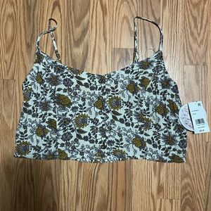 Floral crop top